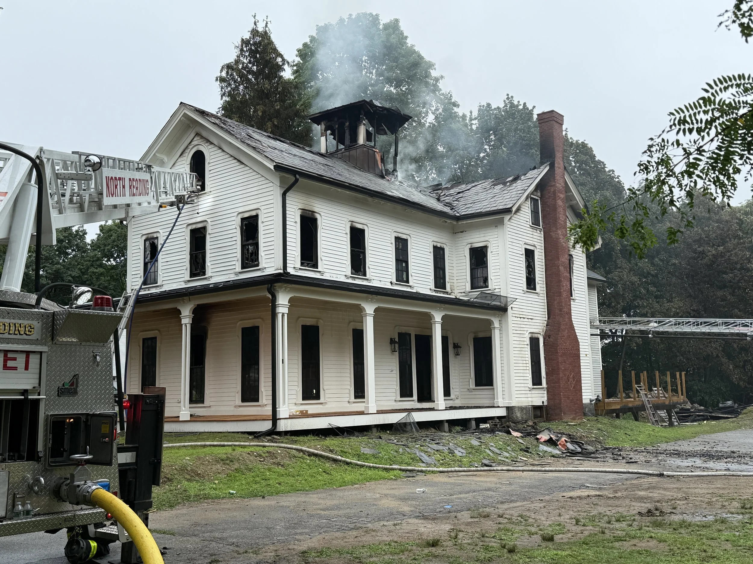 Overnight fire destroys historic Summer Ave property