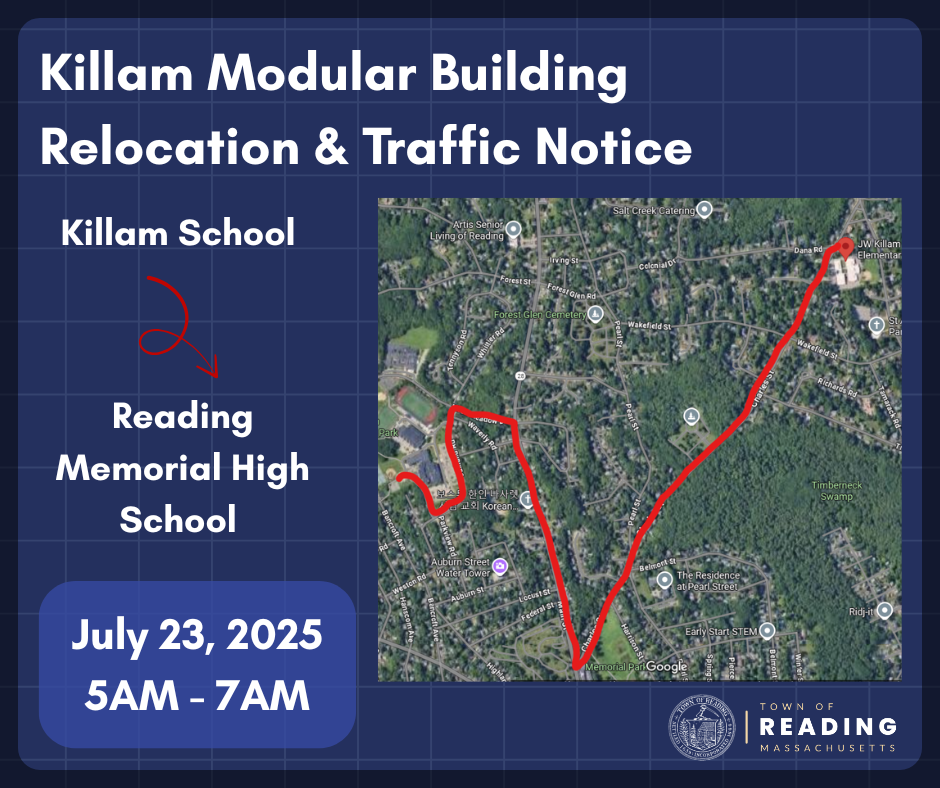 Modular classrooms to move from Killam School to RMHS on July 23