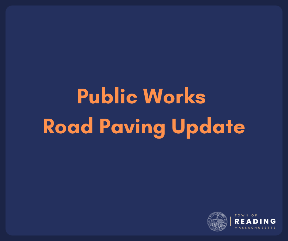 Wakefield Street paving scheduled to begin Tuesday, July 29
