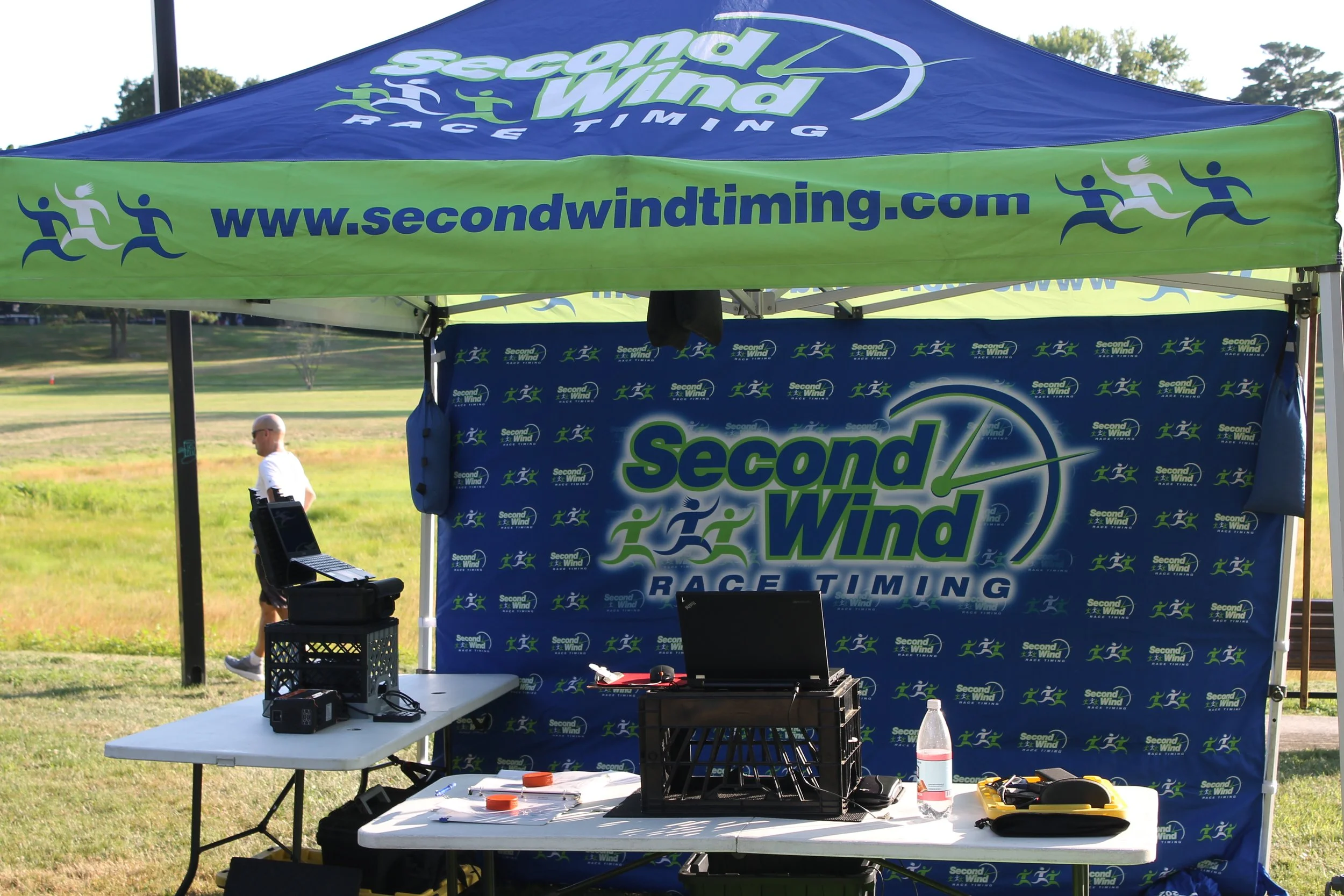 Second Wind Race Timing recorded participant race times.