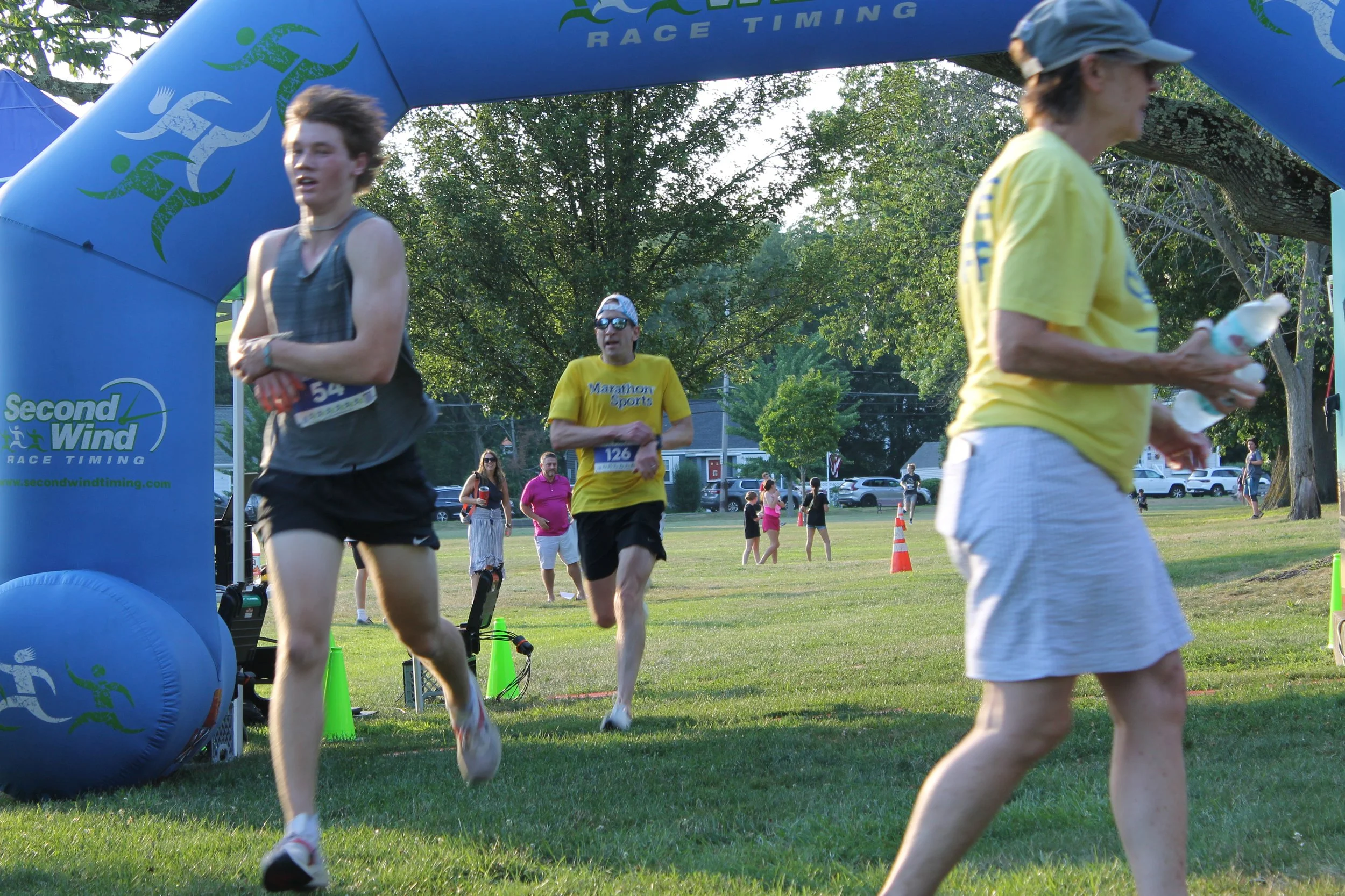 Finishers of the Journey for Sight race.