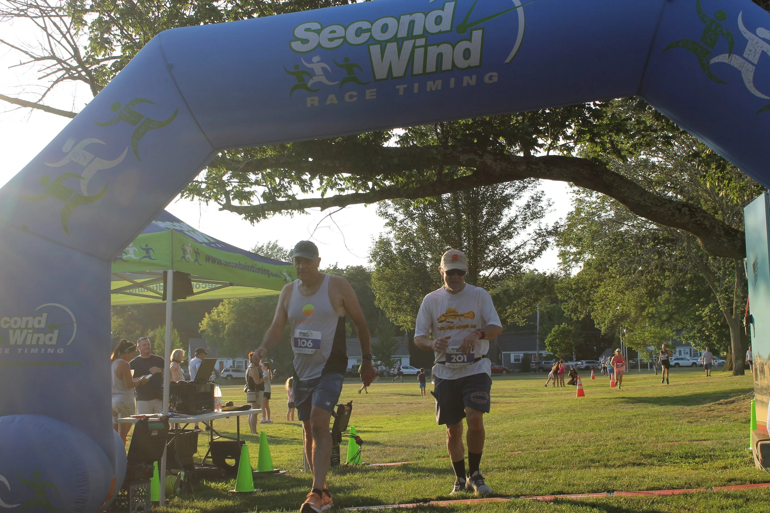 Finishers of the Journey for Sight race.