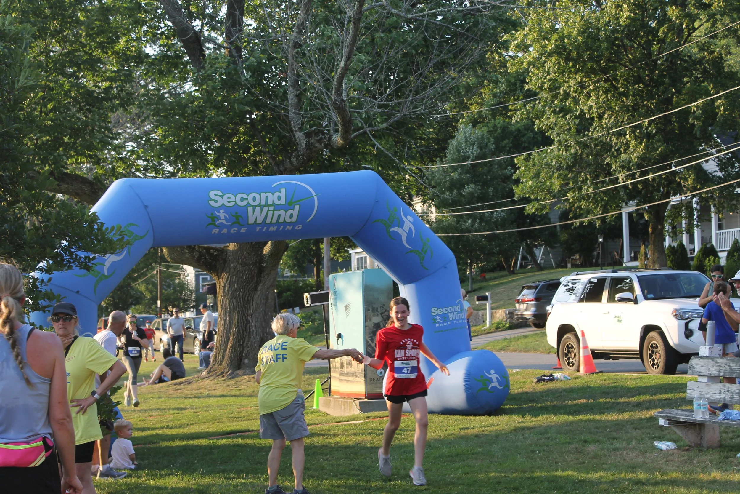 Finishers of the Journey for Sight race.