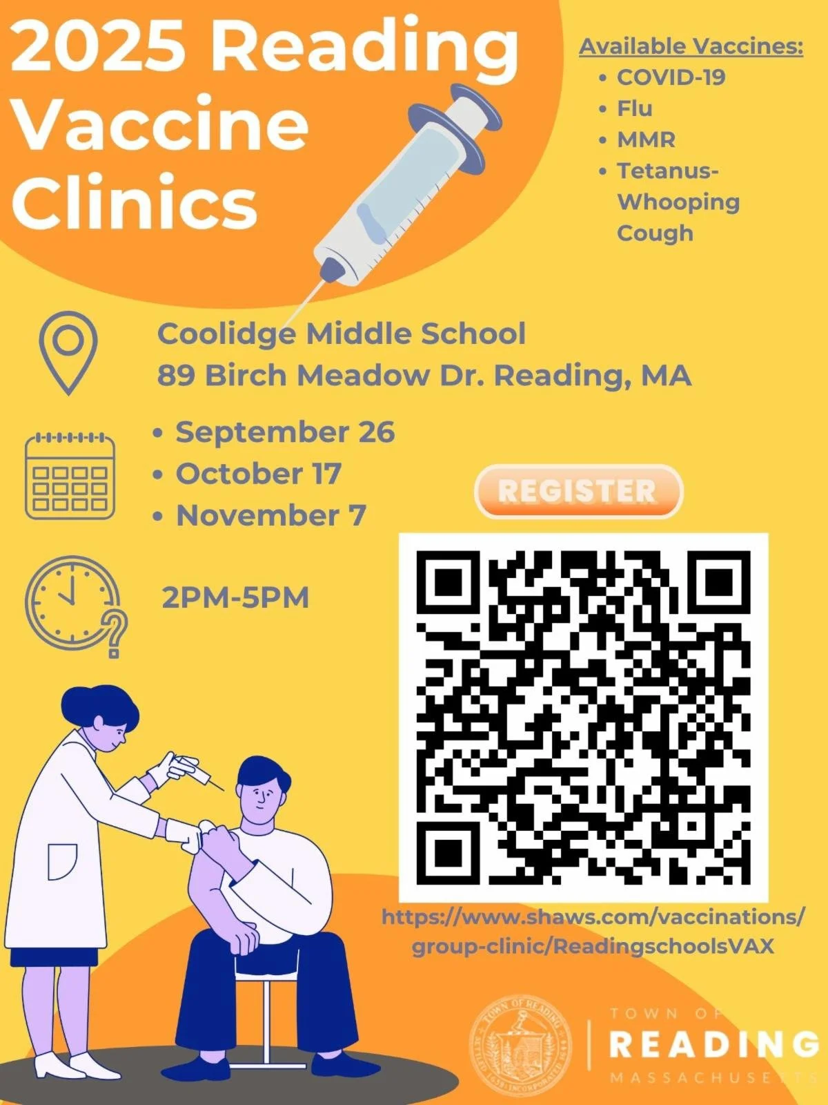 Reading Vaccine Clinic