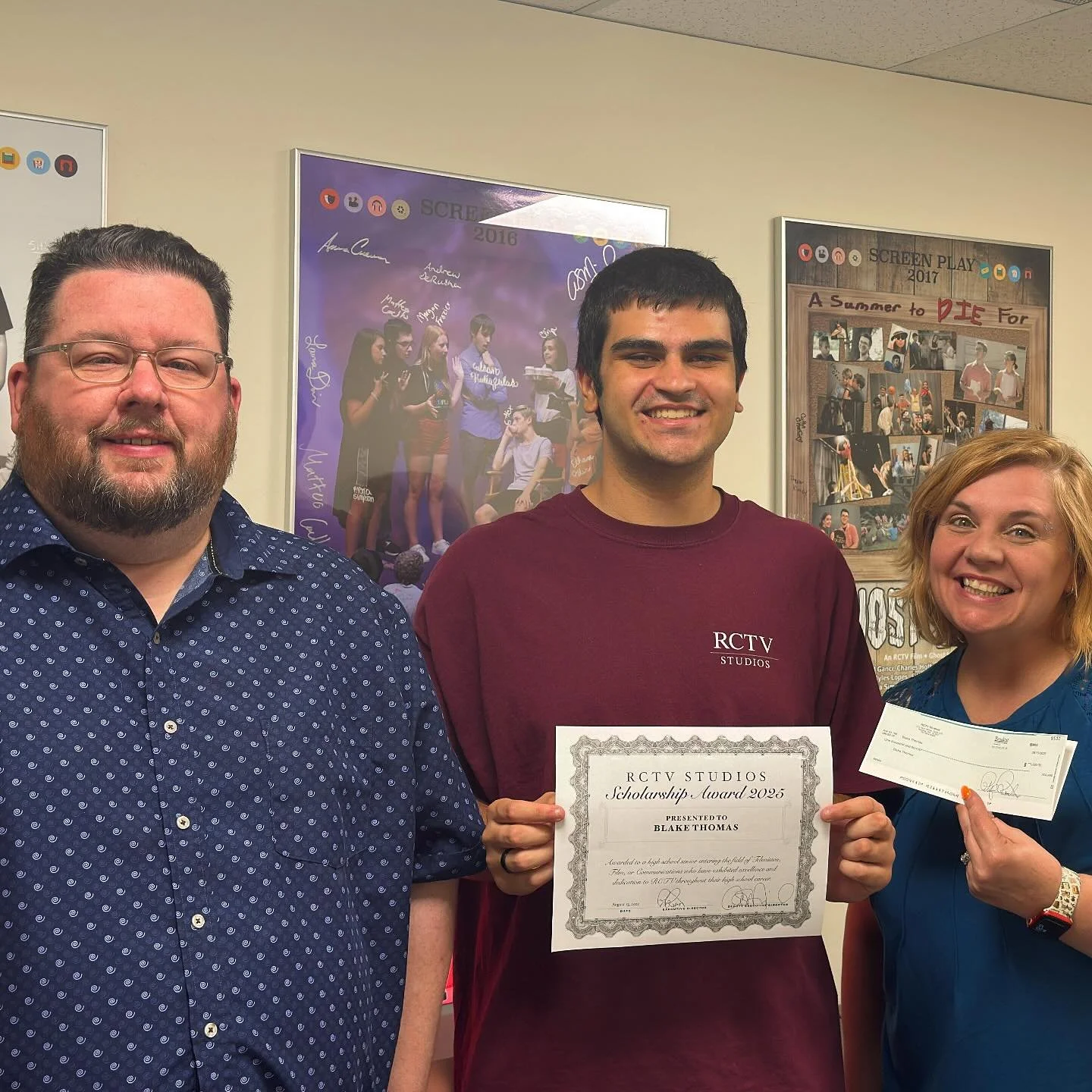 Reading graduate Blake Thomas awarded 2025 RCTV Scholarship