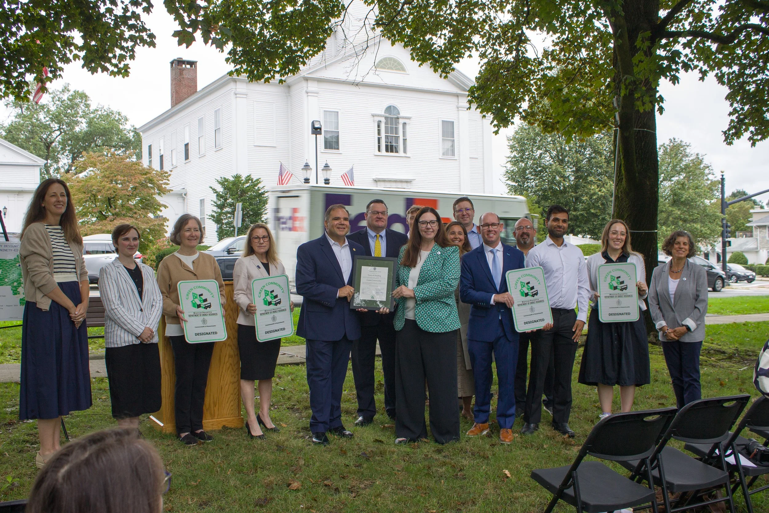 Reading celebrates Green Community Designation