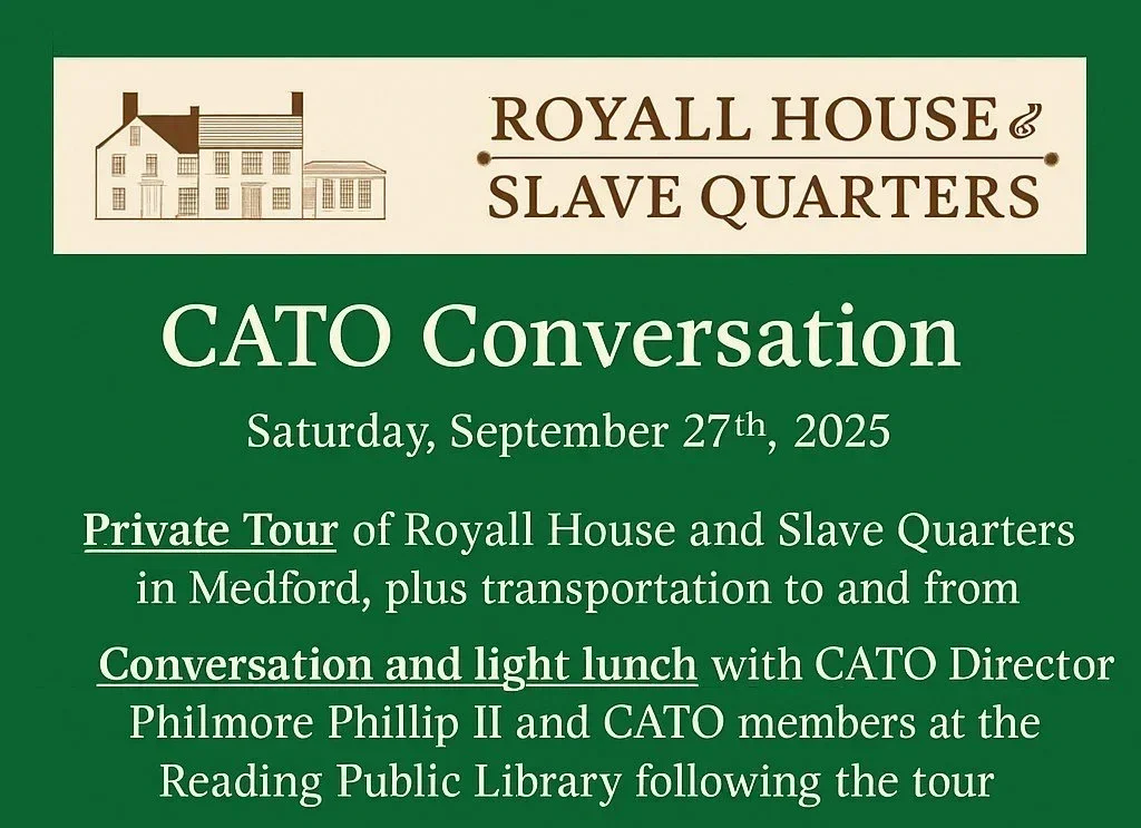 Royall House & Slave Quarters Tour and Discussion