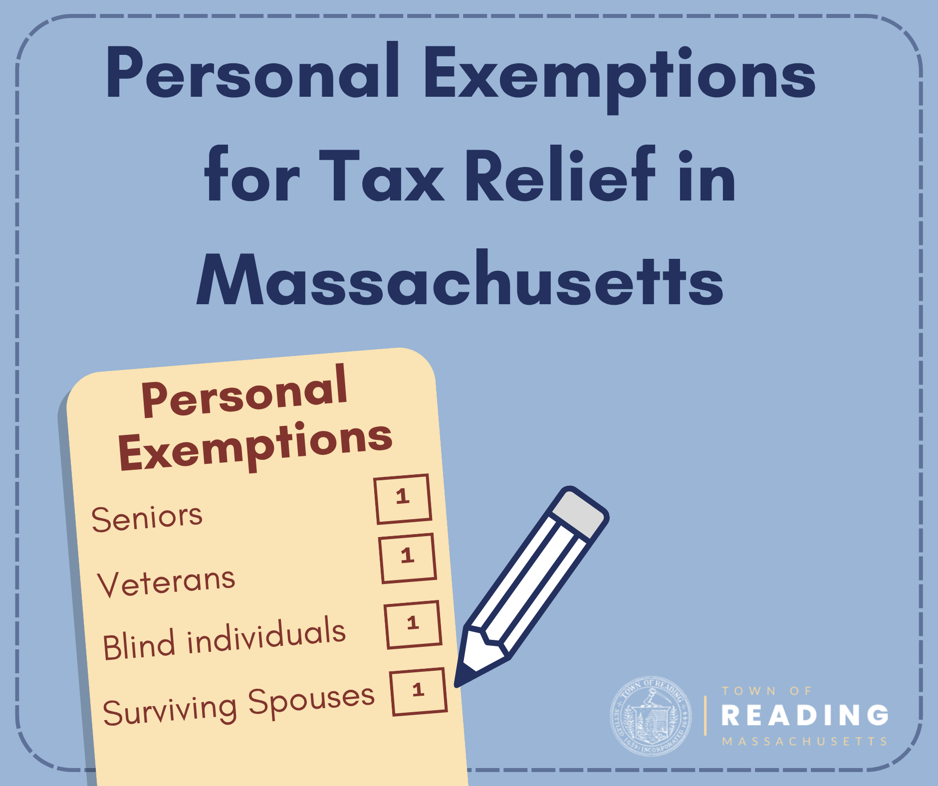 Reading homeowners: don’t miss these tax relief deadlines