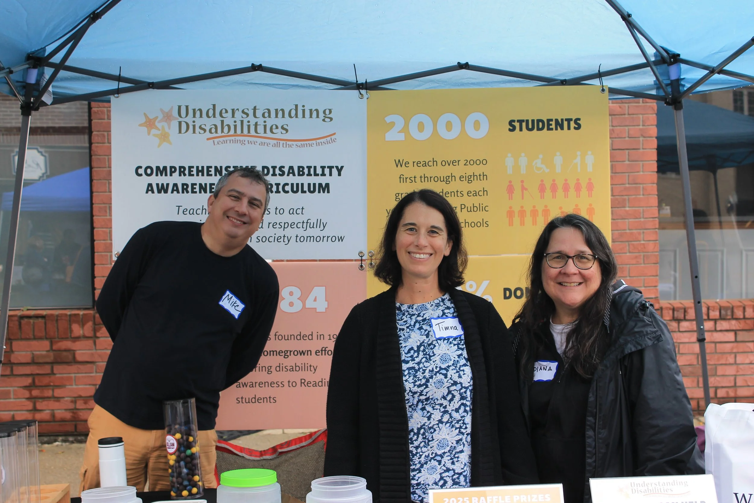Understanding Disabilities at the Reading Fall Street Faire on September 7, 2025.