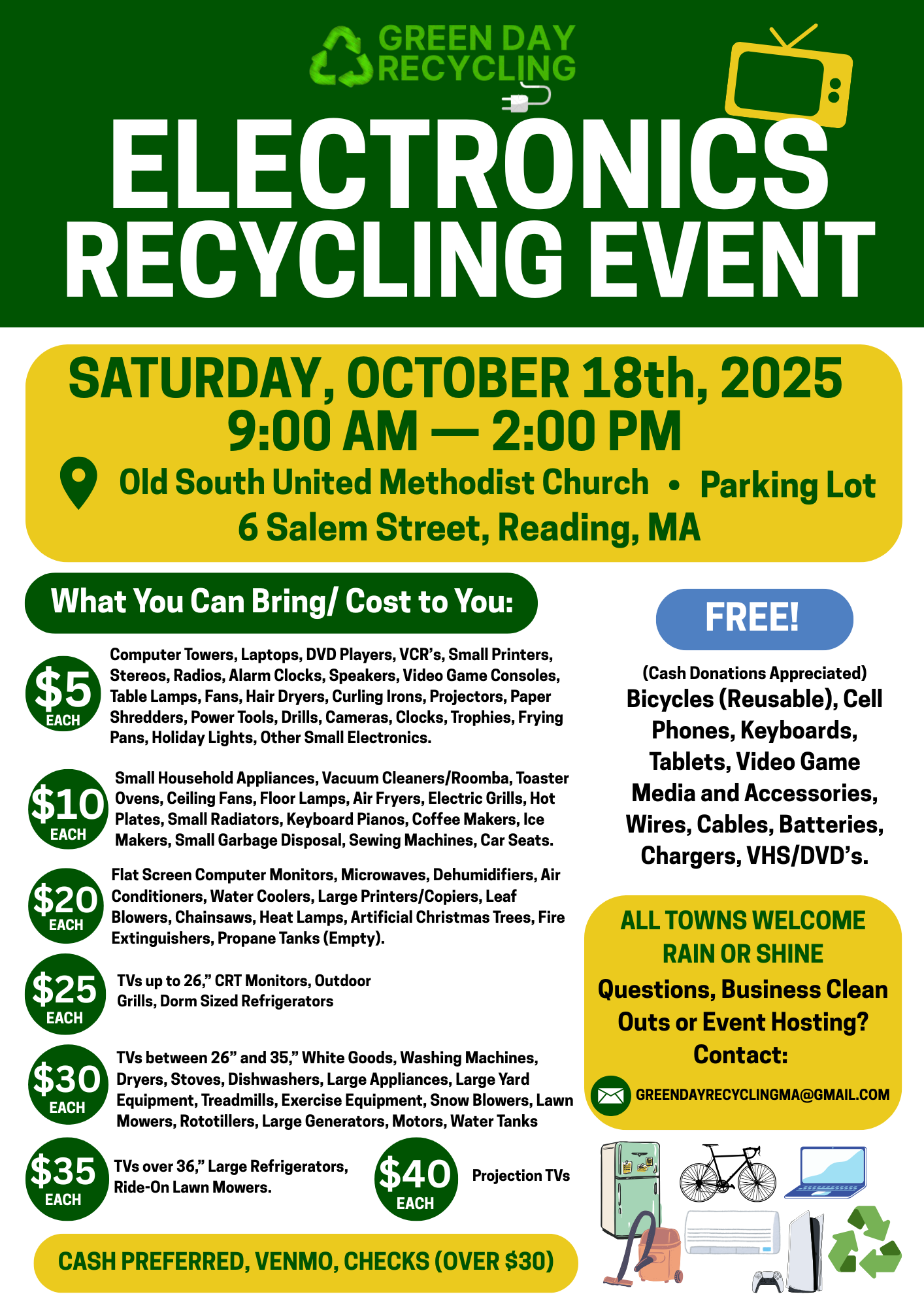 Electronics Recycling Event