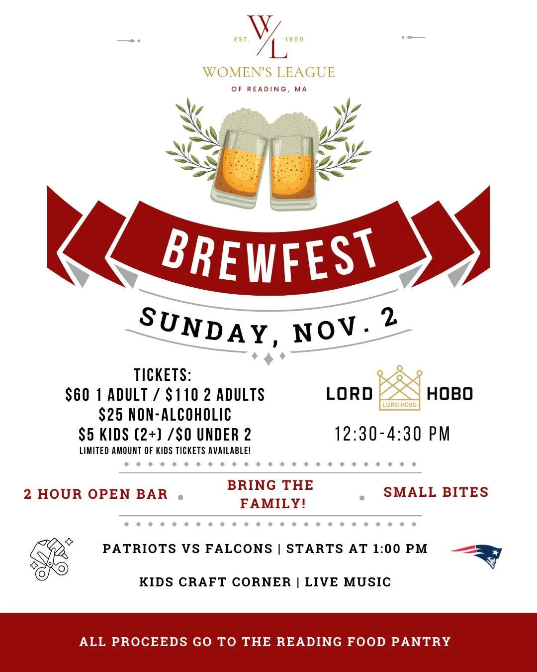 Brewfest hosted by Women's League of Reading