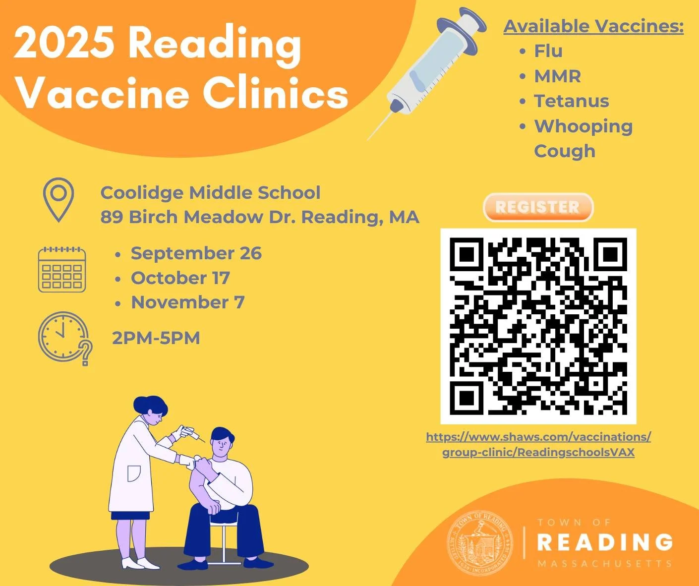 Reading Vaccine Clinic