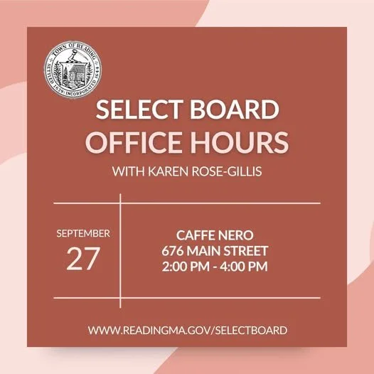 Select Board Office Hours with Karen Rose-Gillis