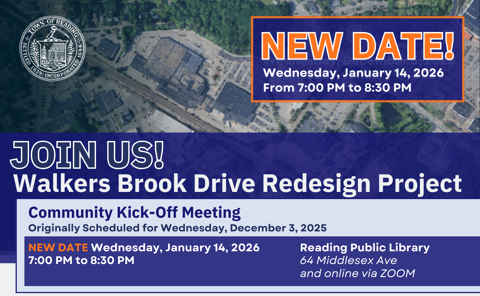 Walker’s Brook Drive Kick-Off Meeting