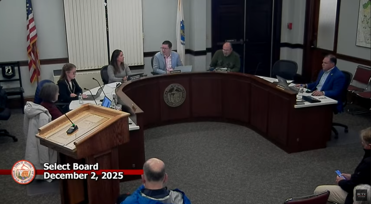 Select Board Recap: December 2, 2025