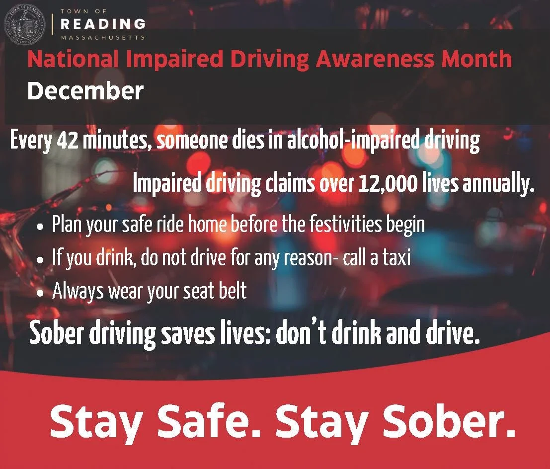 National Impaired Driving Awareness Month
