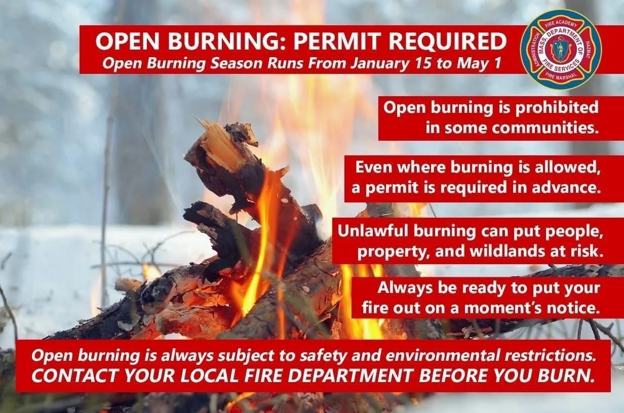Residents reminded of Open Burning Rules and permit requirements