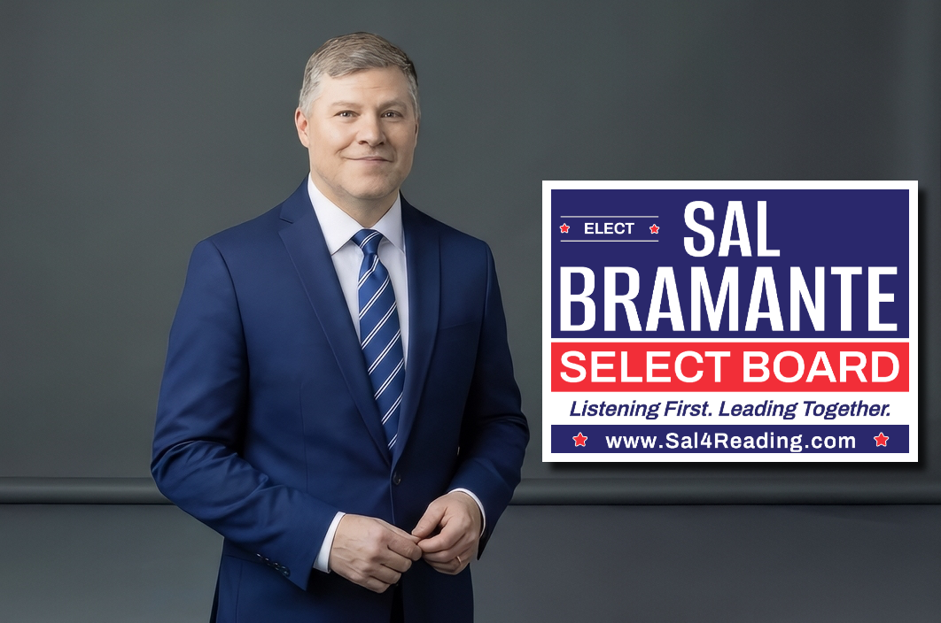 Salvatore “Sal” Bramante Announces Candidacy for Reading Select Board