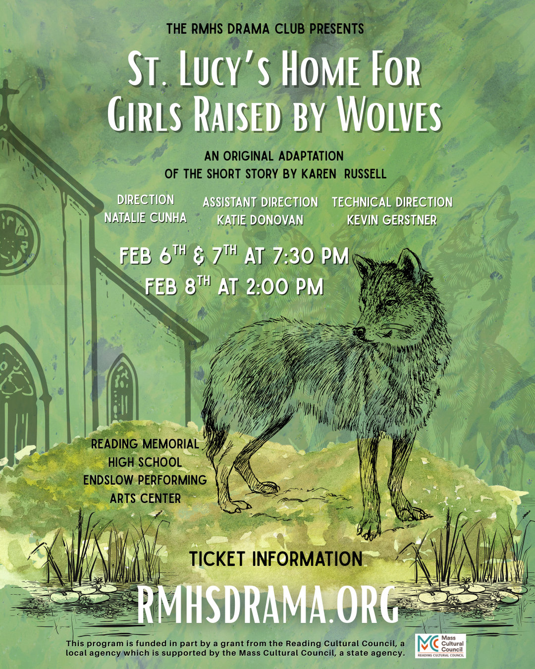 RMHS Drama Presents: St. Lucy's Home for Girls Raised by Wolves