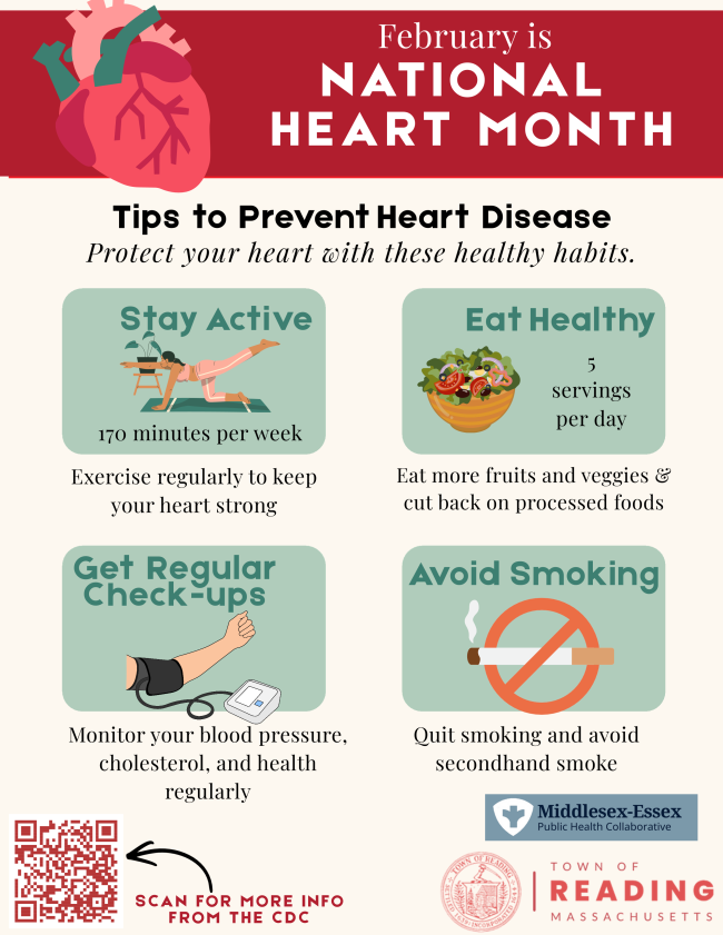 February is National Heart Month: tips to protect your heart