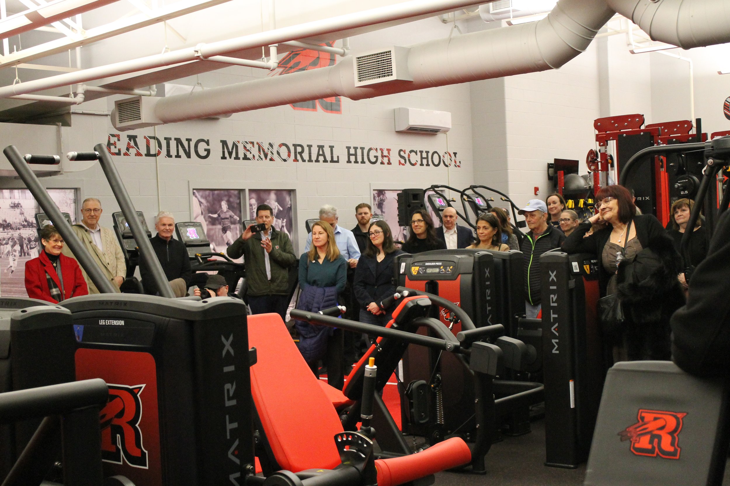 The updated training space is designed to support both athletic teams and general student wellness programs.