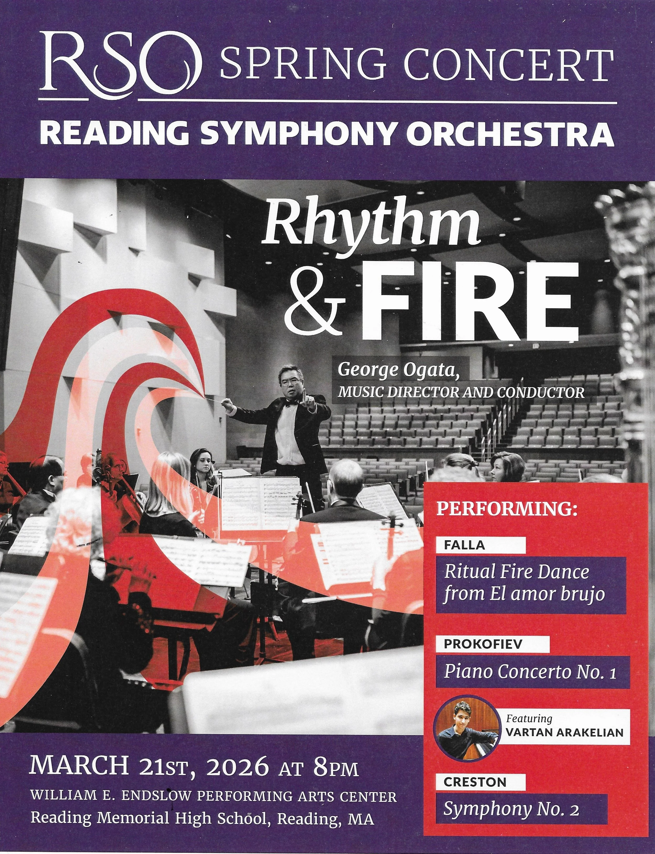 RSO Spring Concert: Rythem &amp; Fire