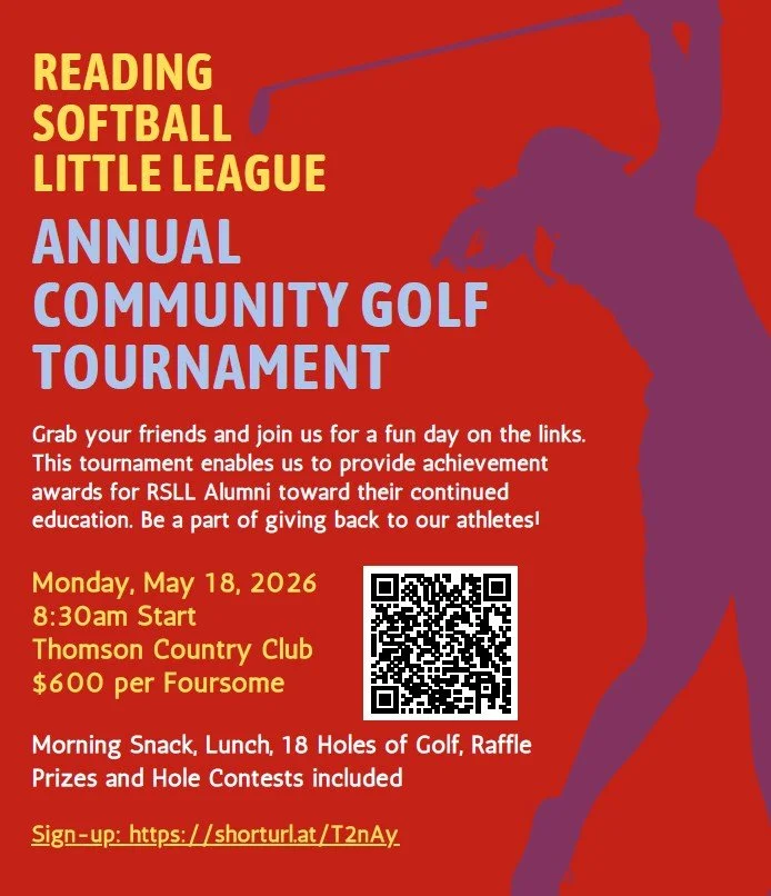 Reading Softball Little League Annual Community Golf Tournament