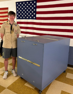 Masons Food Pantry Collection Storage Cart completed by Jack Goodfellow.