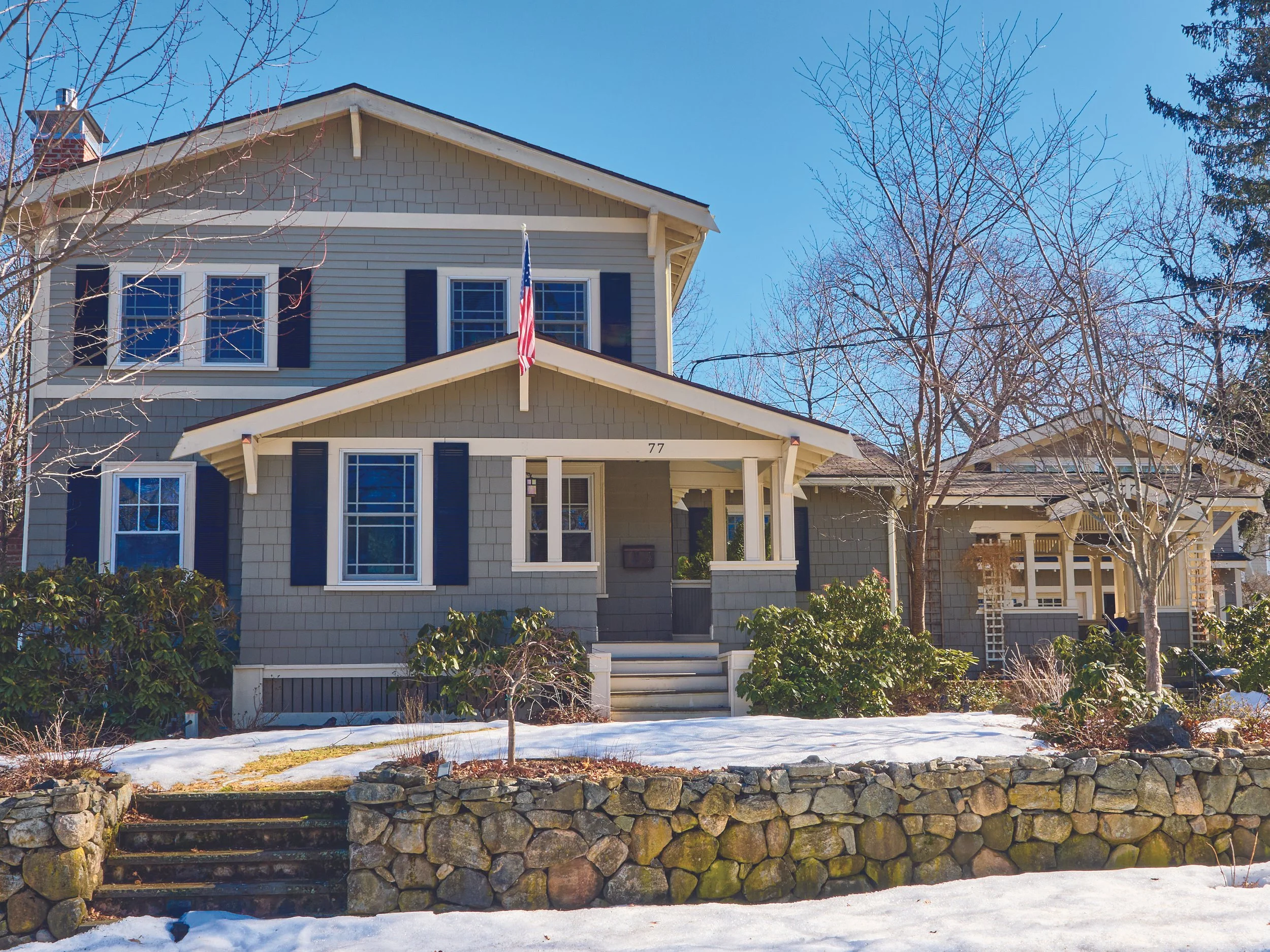 Historic home located on Winthrop Road.