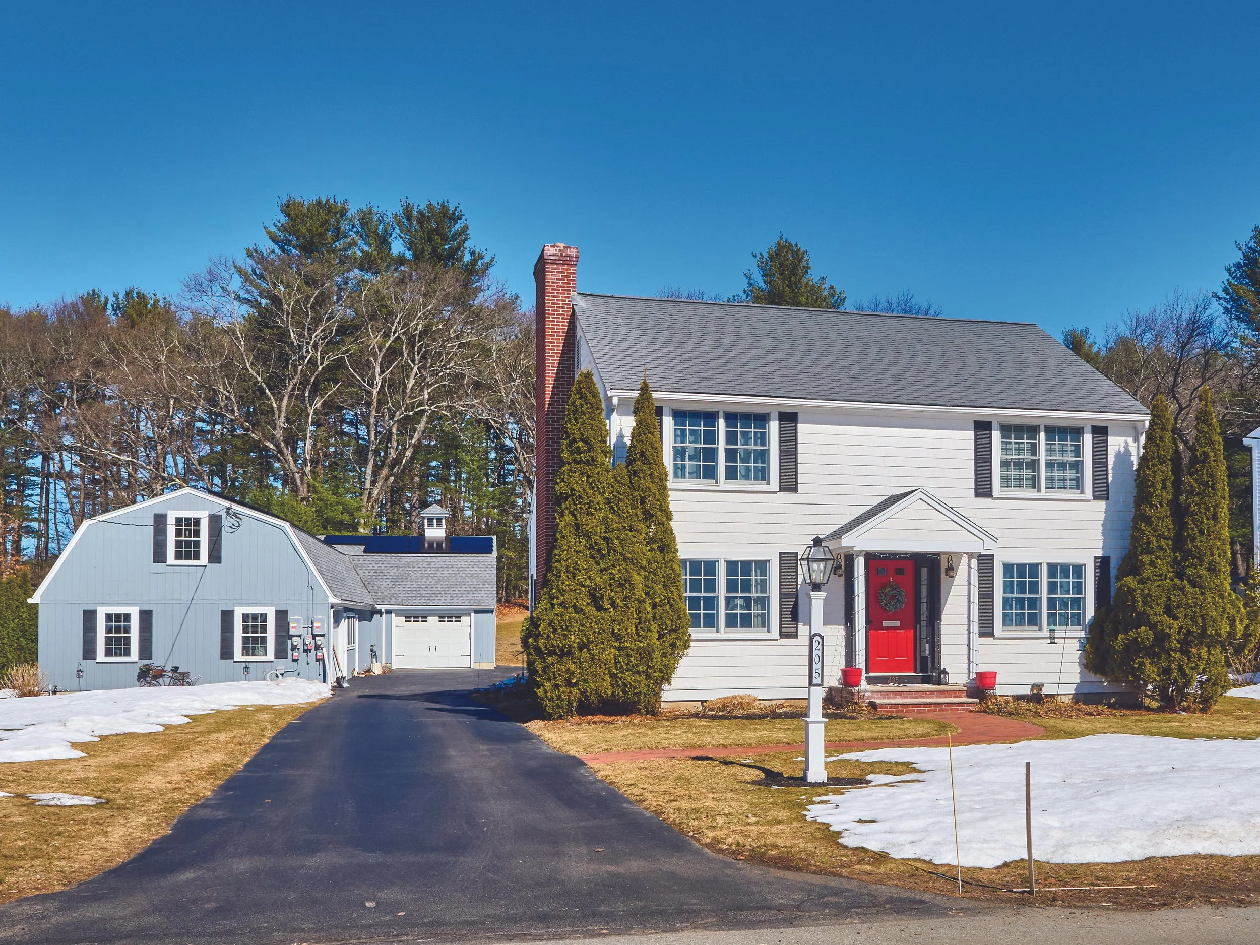 Historic home on Van Norden Road.