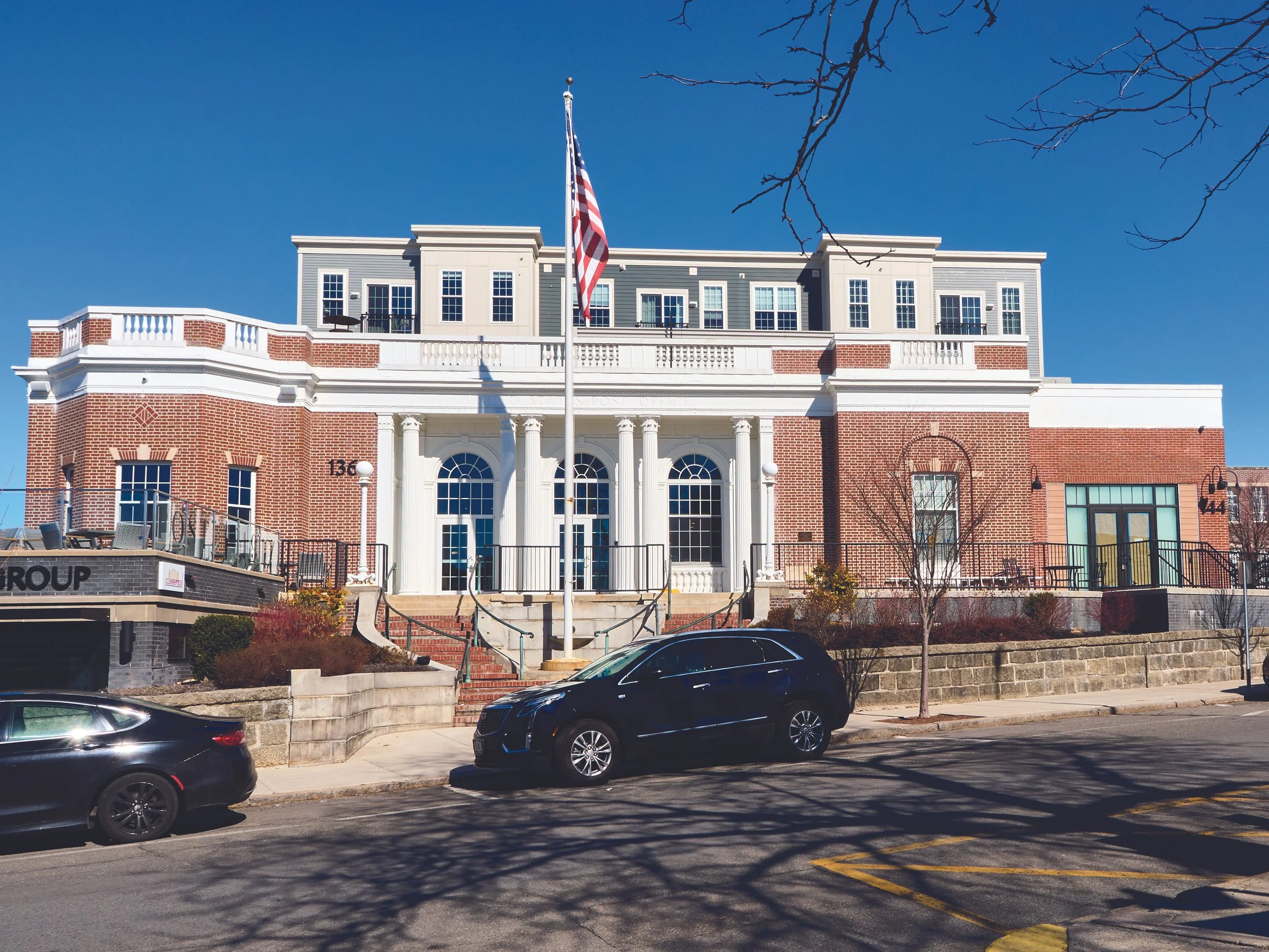 The Postmark building located on Haven Street.