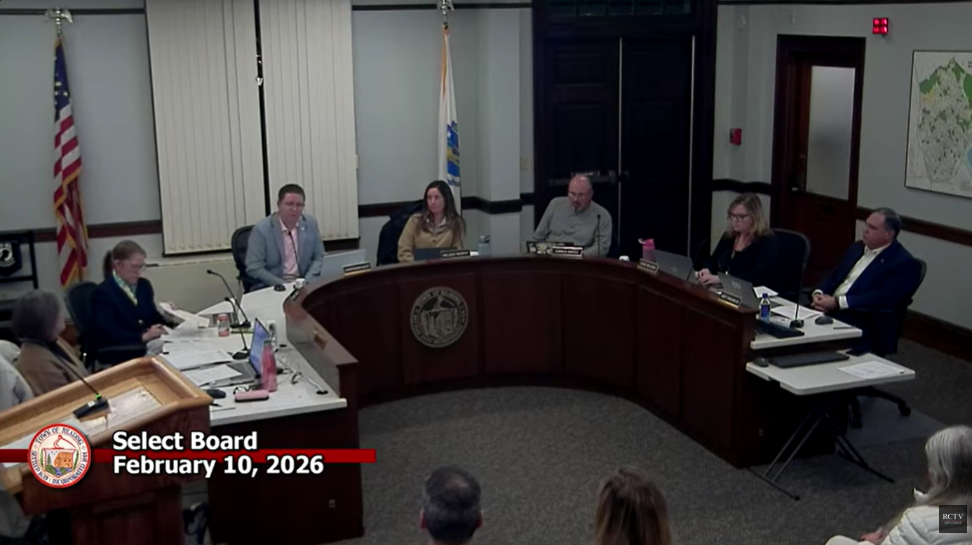 Select Board recap: February 10, 2026