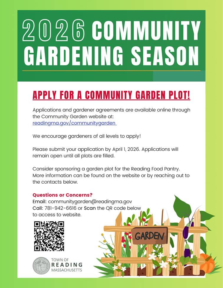 Last call: apply for a Community Garden plot by April 1