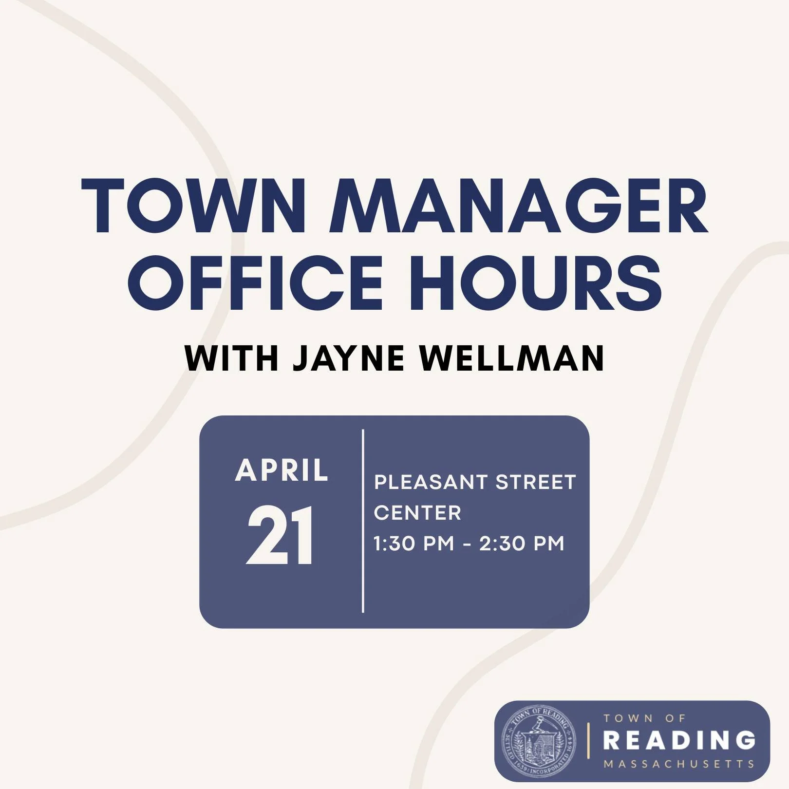 Town Manager Office Hours
