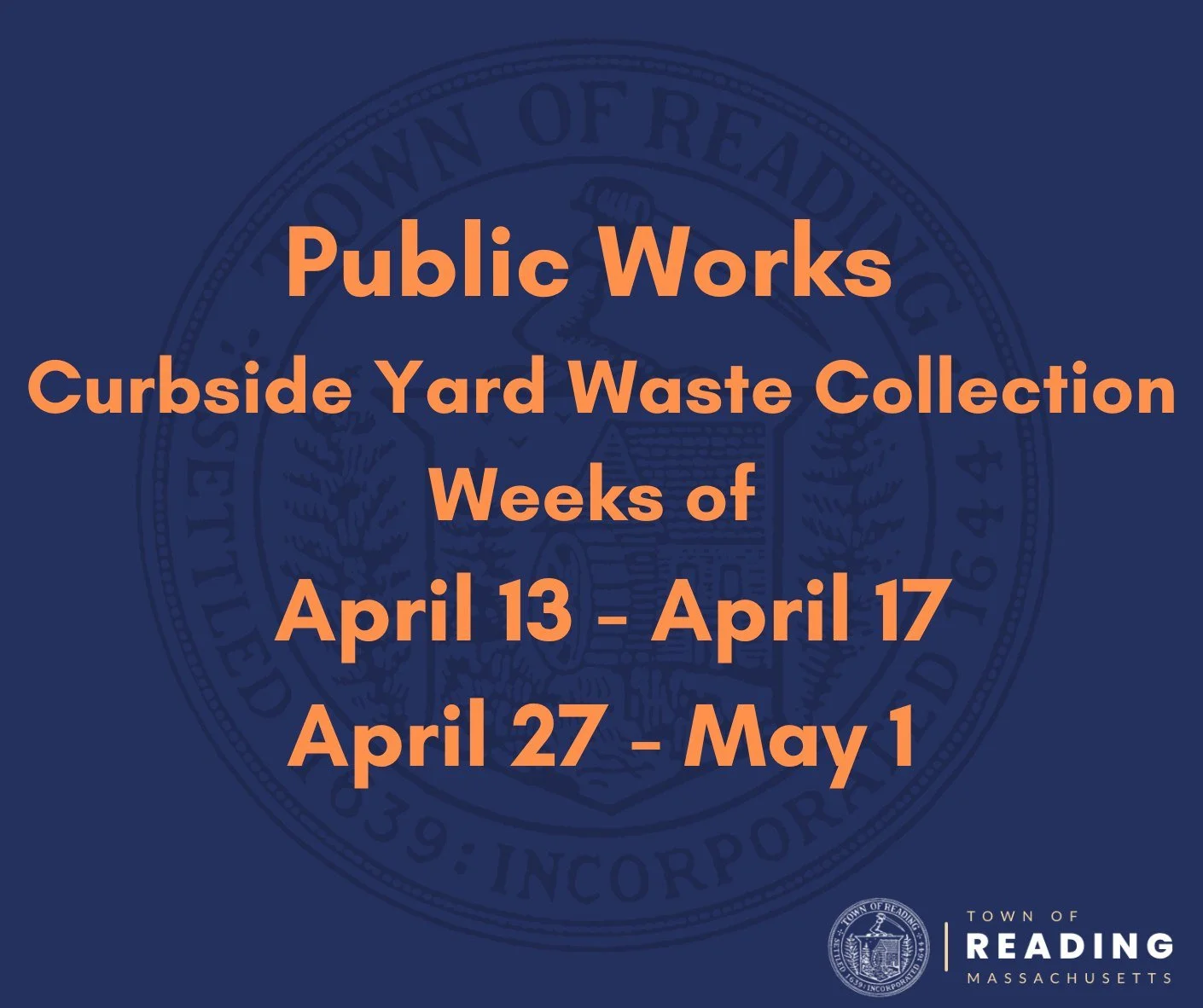 Curbside leaf collection scheduled for April