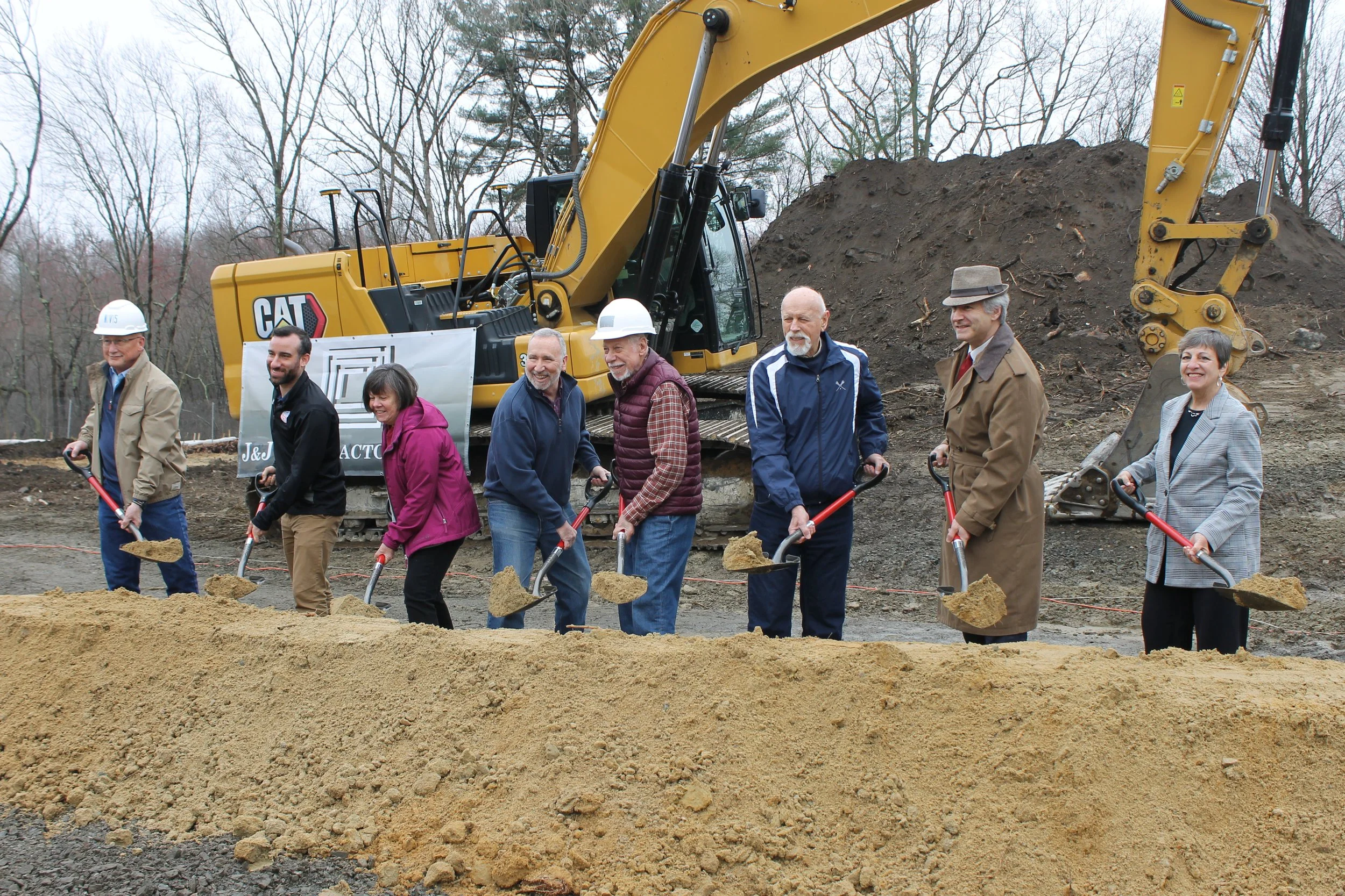Members of the ReCAL Building Committee and Council on Aging.