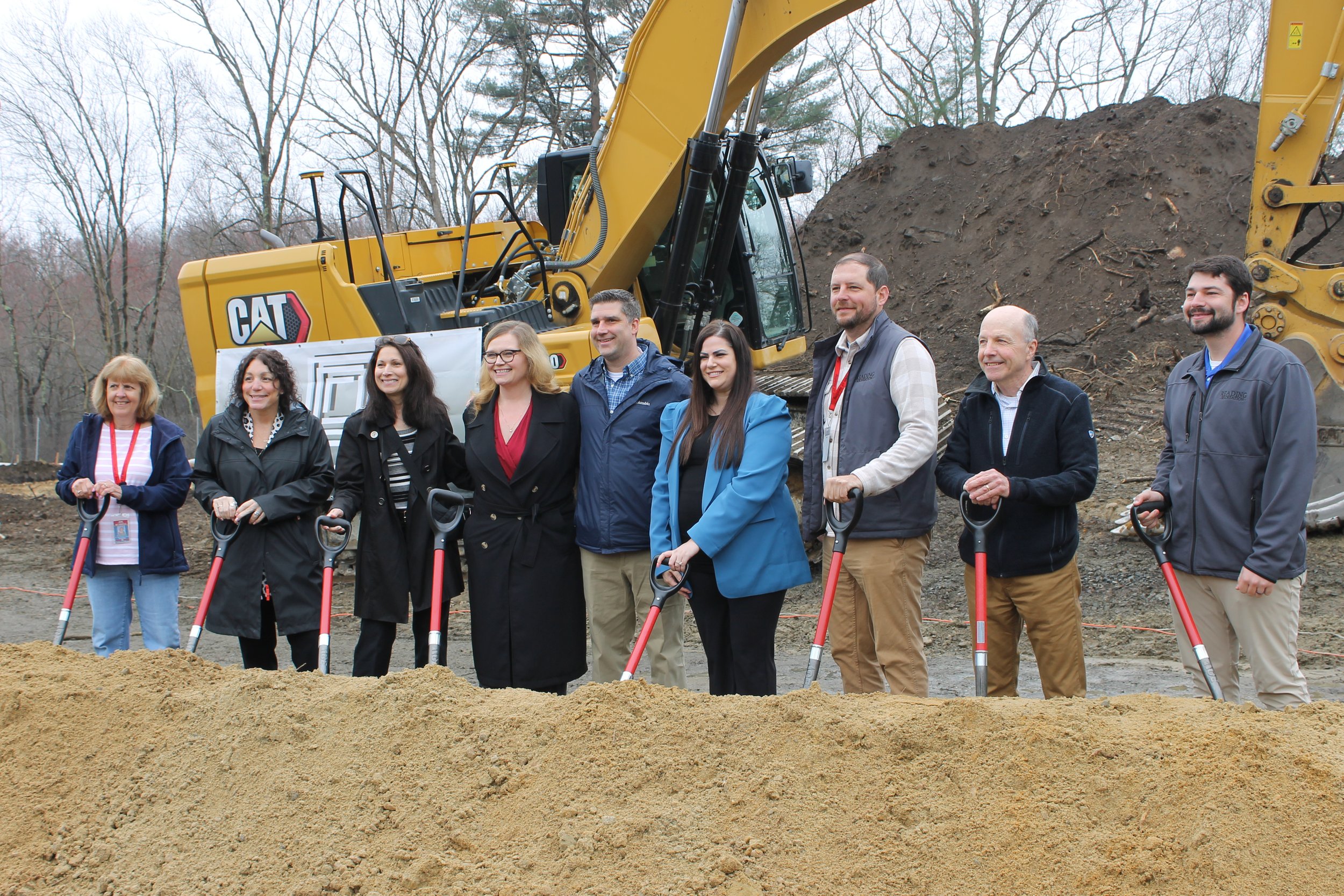 Members of town staff, including Elder &amp; Human Services, Recreation, and Engineering.
