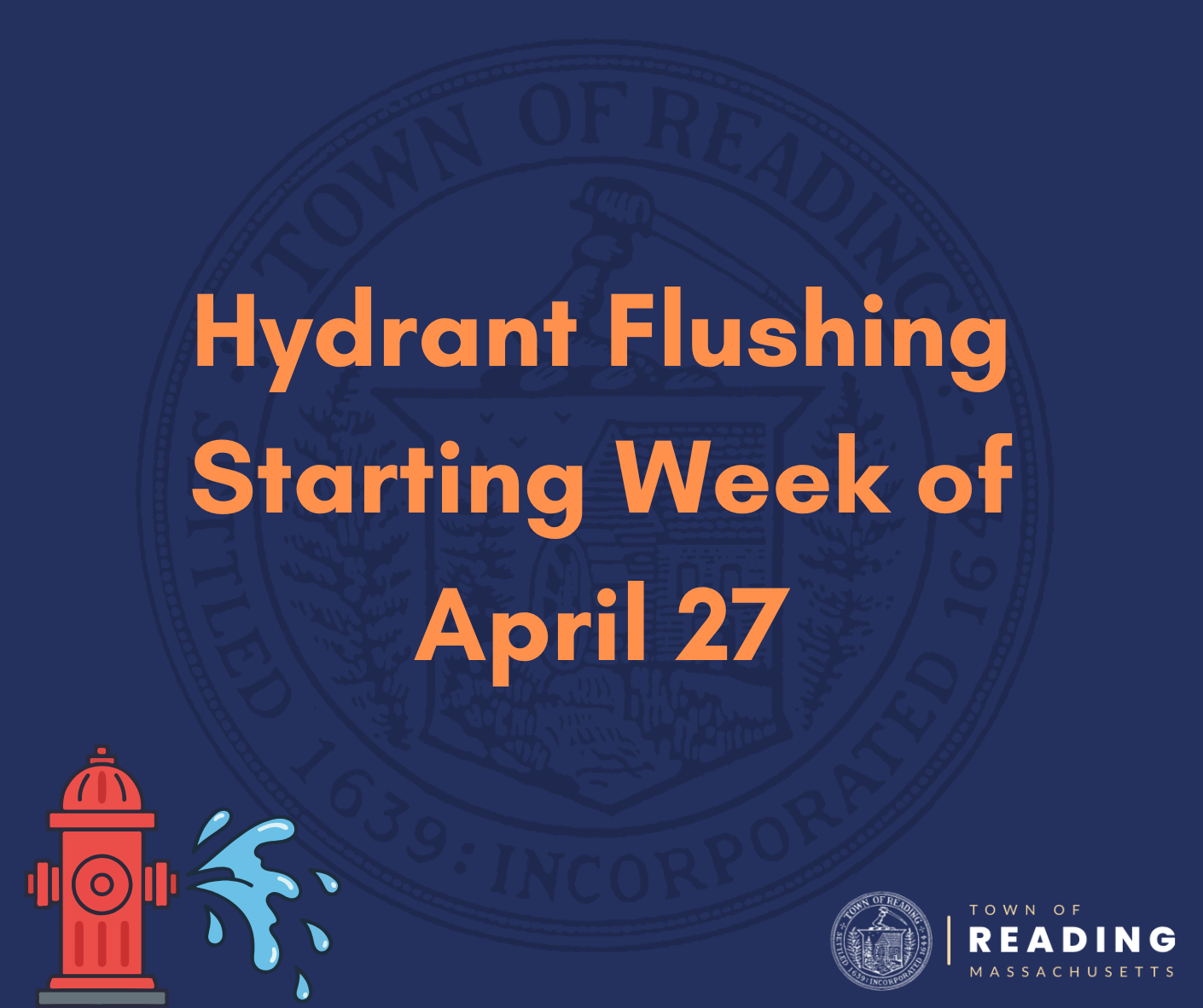 Annual water main flushing program begins this week