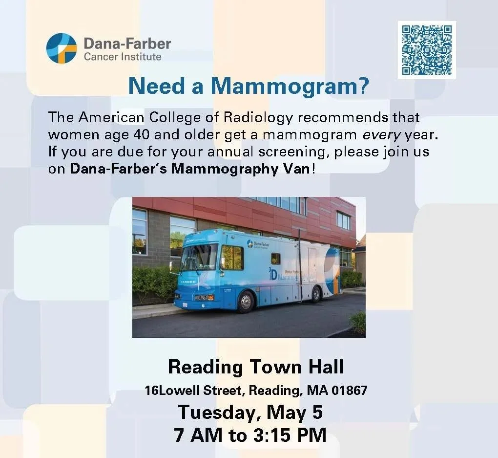 Dana-Farber's Mammogram Van