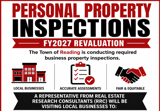 Business property inspections underway for FY2027 revaluation