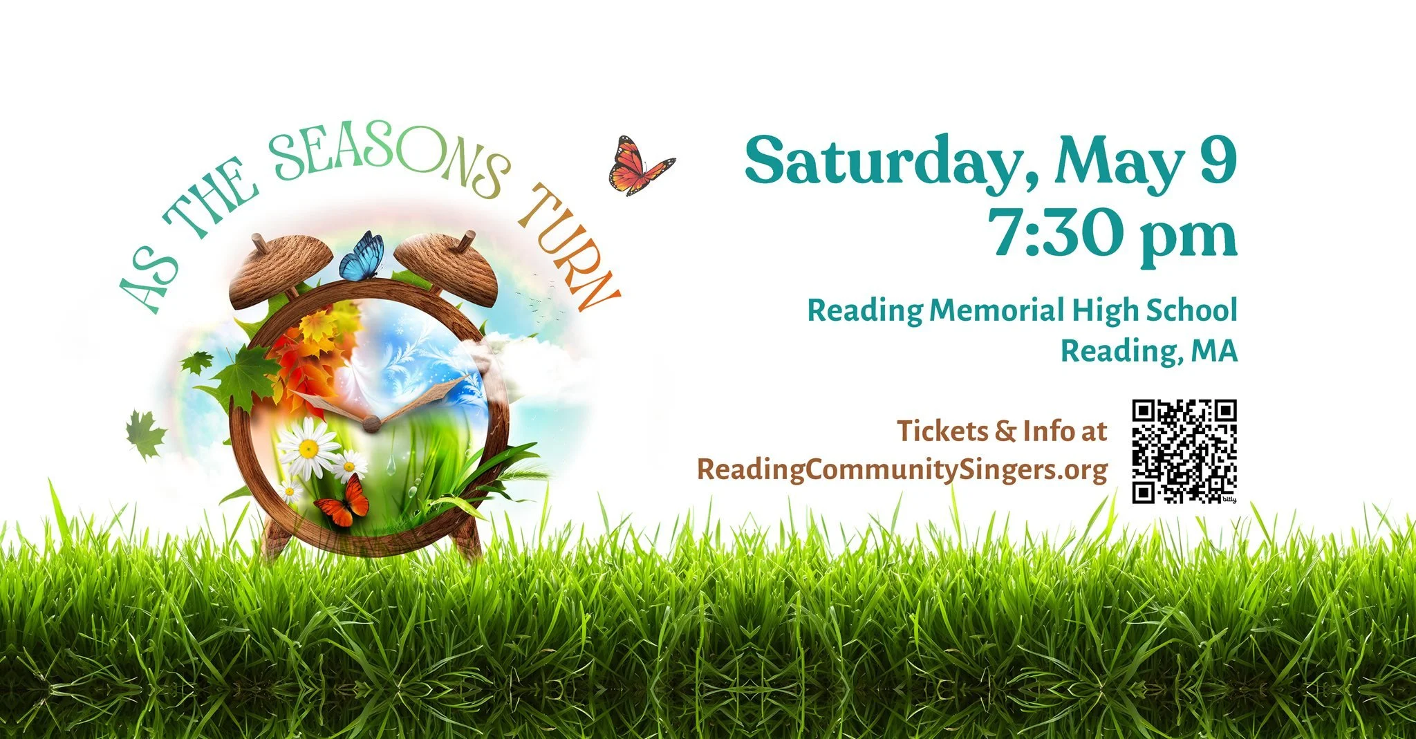 Reading Community Singers to present spring concert “As the Seasons Turn”