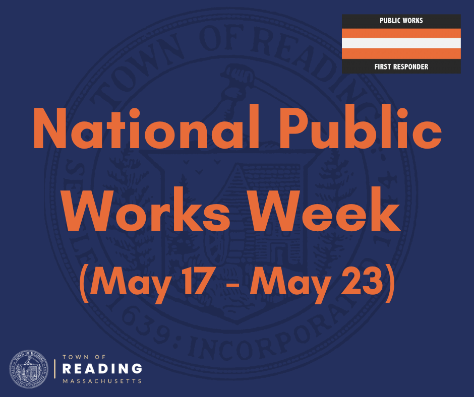 Reading celebrates National Public Works Week
