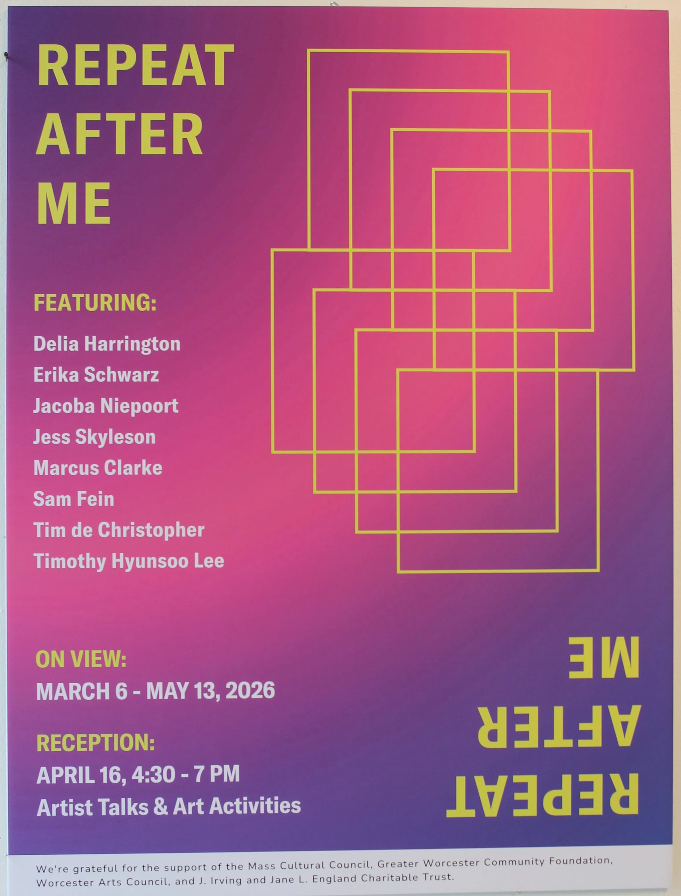 Eight artists, one voice: Repeat After Me at the Worcester Art Museum