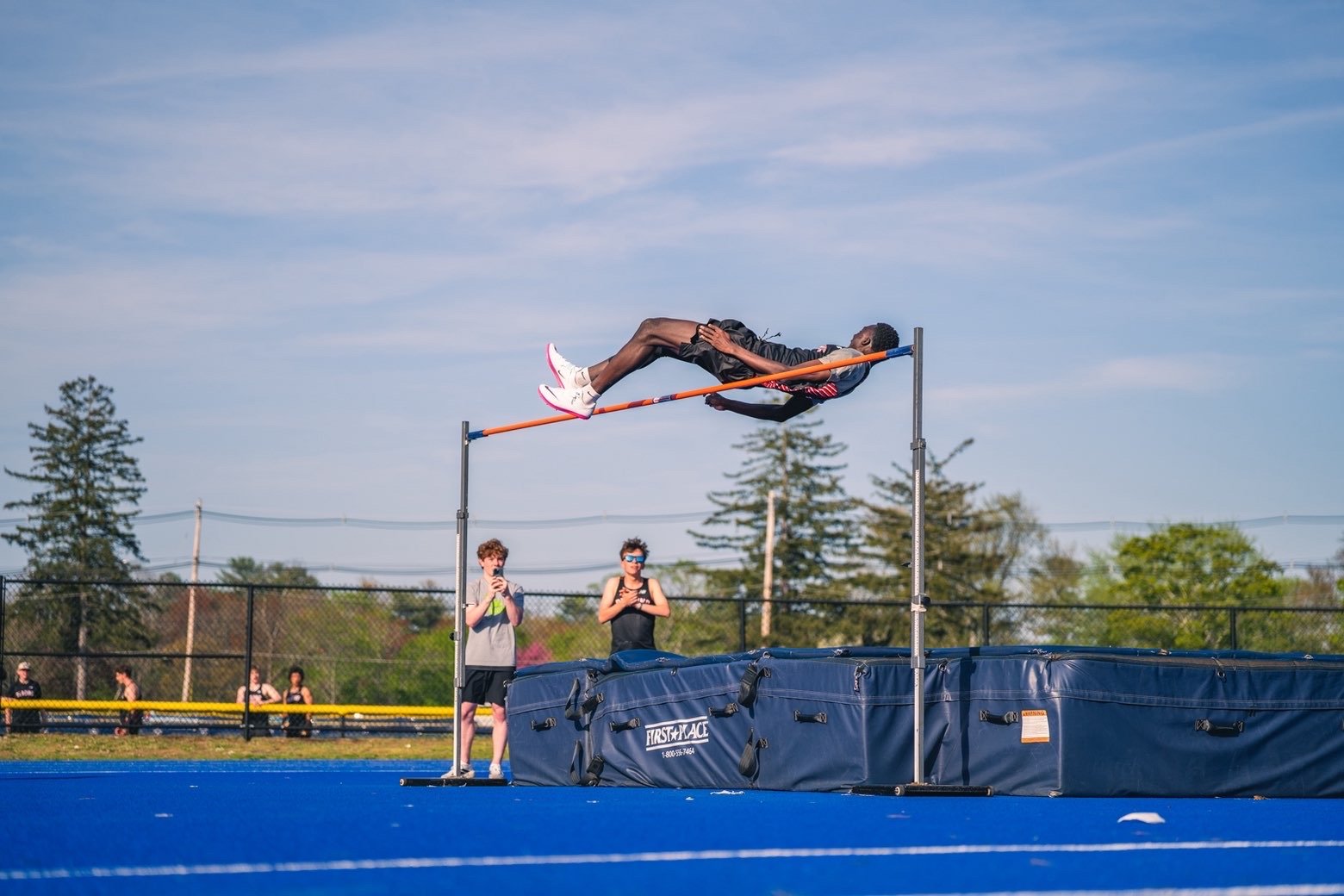 From casts to clearance: Levi Emmanuel’s road to the track