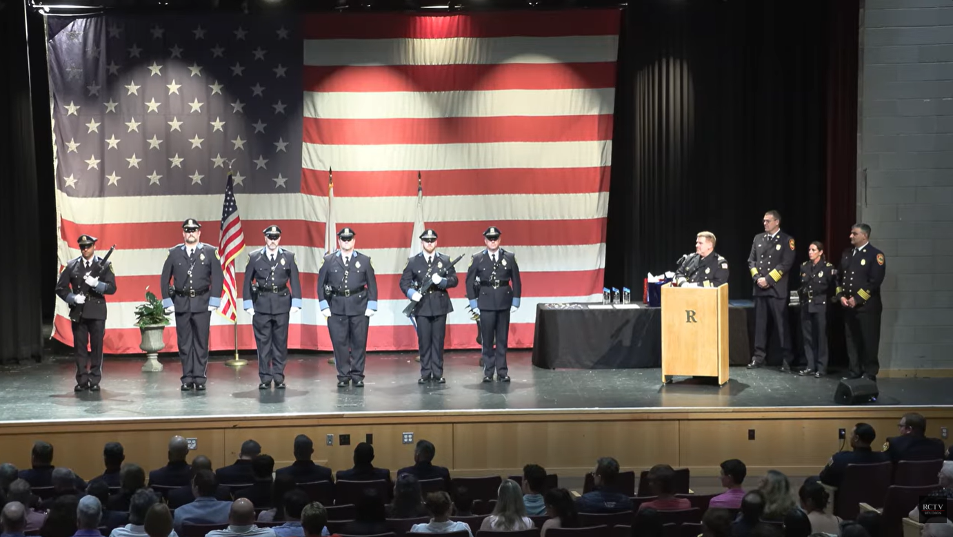 Reading honors its finest at annual Police and Fire Badge Pinning