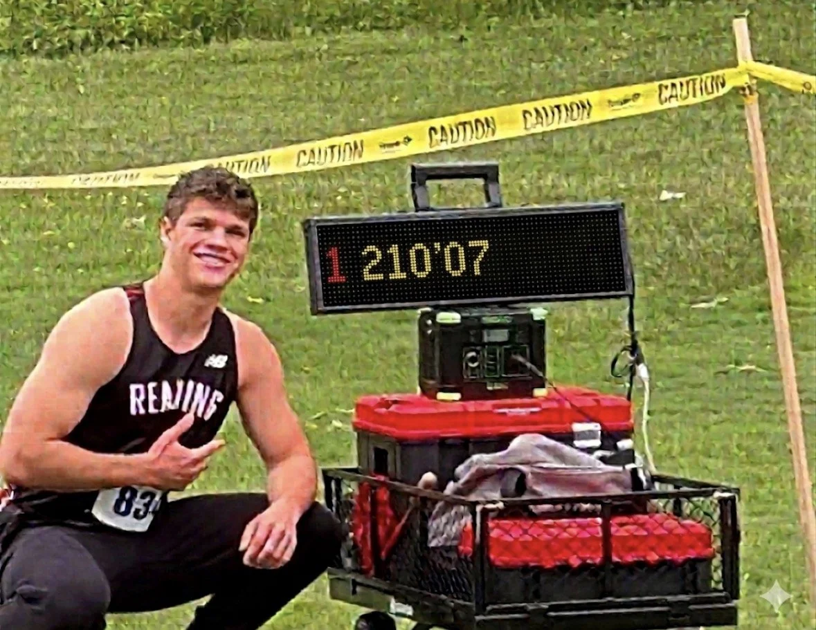 Reading Track Places High at Division 3 State Championships