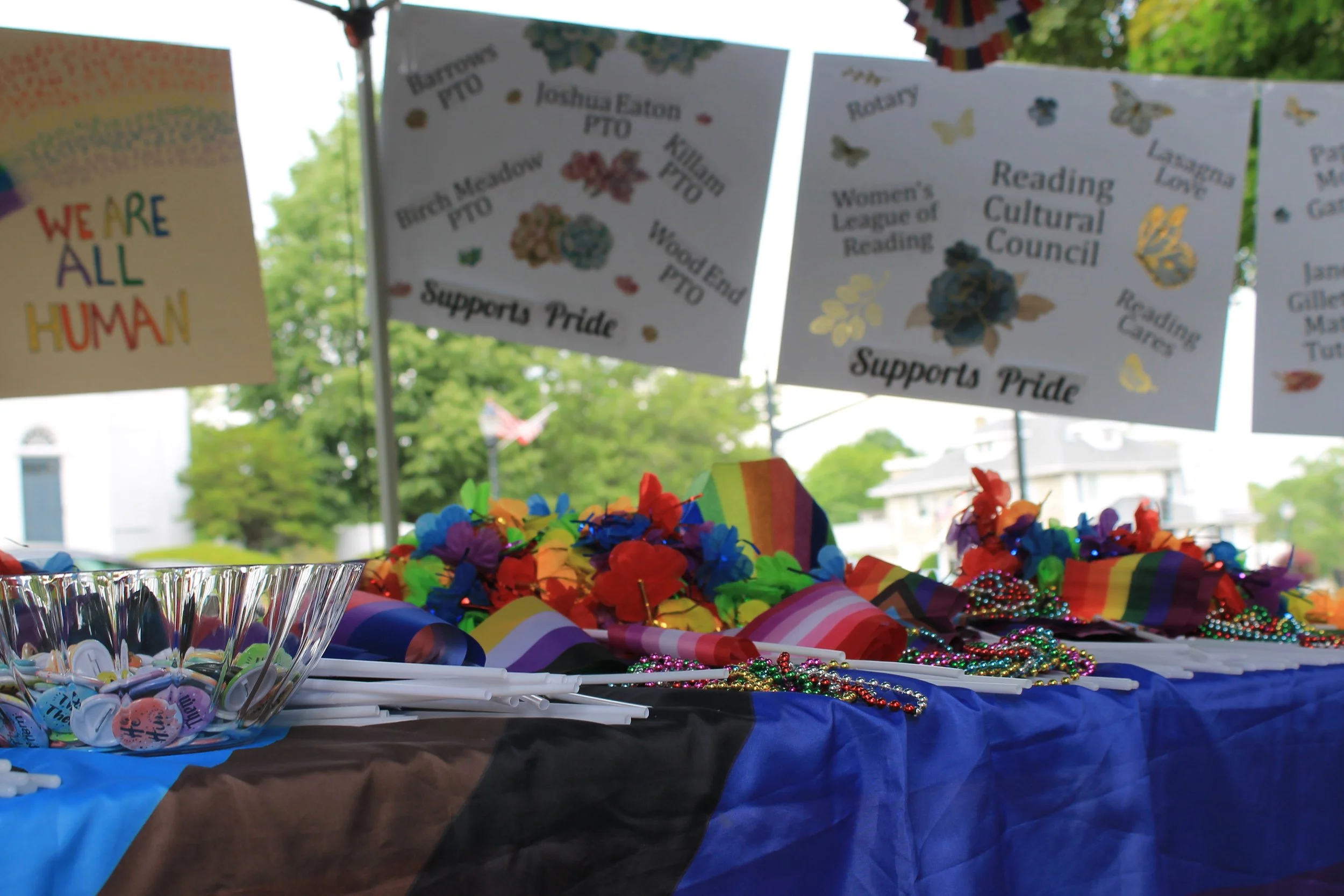 Reading shows up for pride, six years running