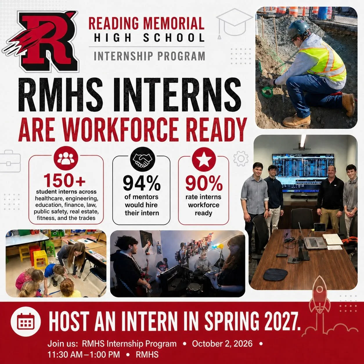 RMHS Internship Program puts students to work - and employers are taking notice