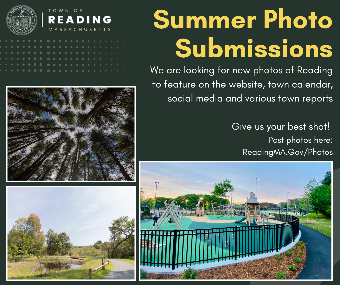 Submit your best Reading photos to the town