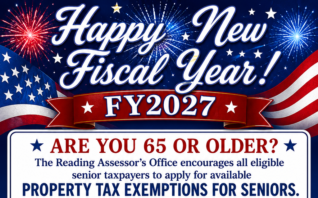 Senior Property Tax Exemptions available for FY2027